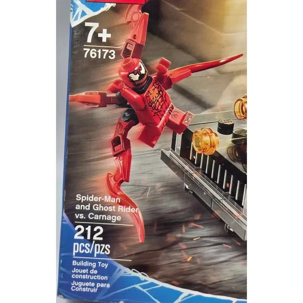LEGO Super Heroes: Spider-Man and Ghost Rider vs. Carnage (76173) - New , T4